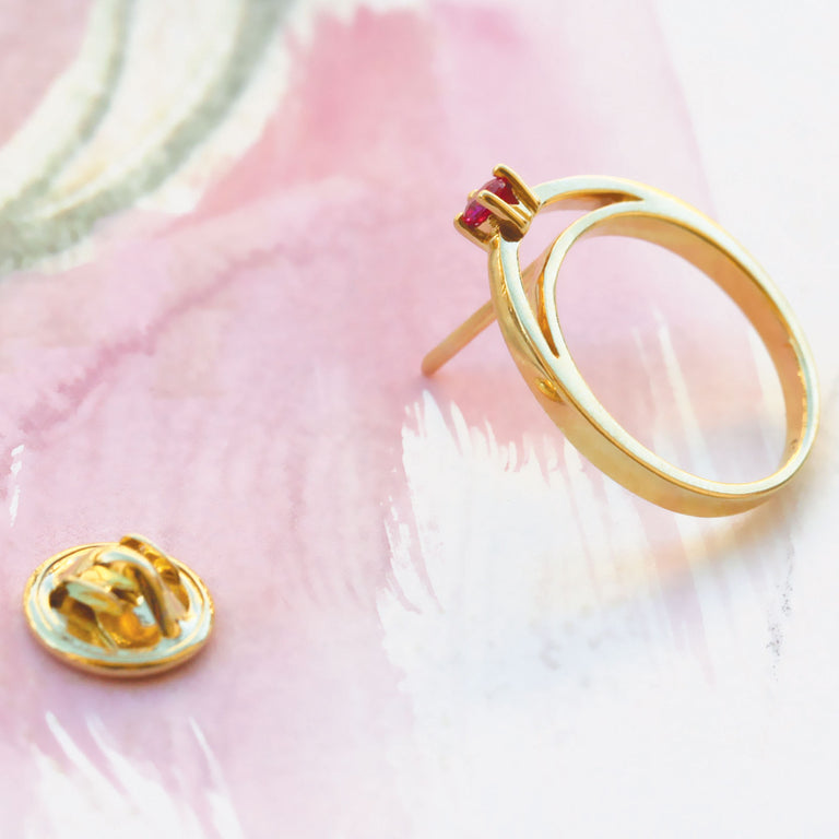 Pin's articulated ring