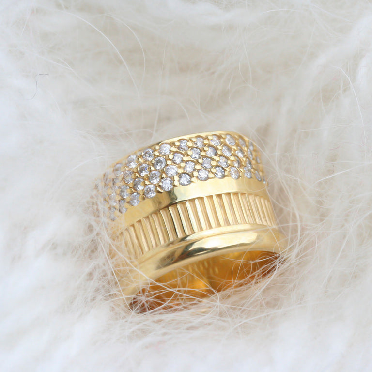 Precious sawing ring