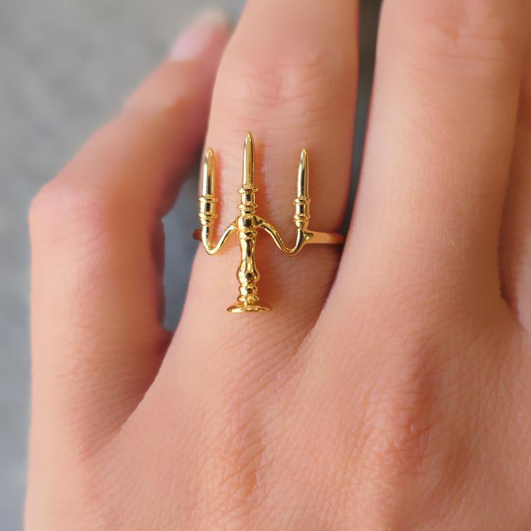Candlestick ring