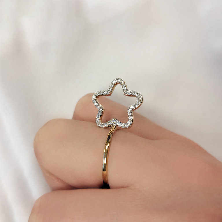 Precious star ring